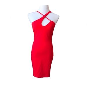 NWT Red Cutout Dress By Arden B
